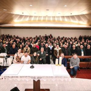 Pastirski pohod biskupa Petra Palića zajednici Mlado Sunce