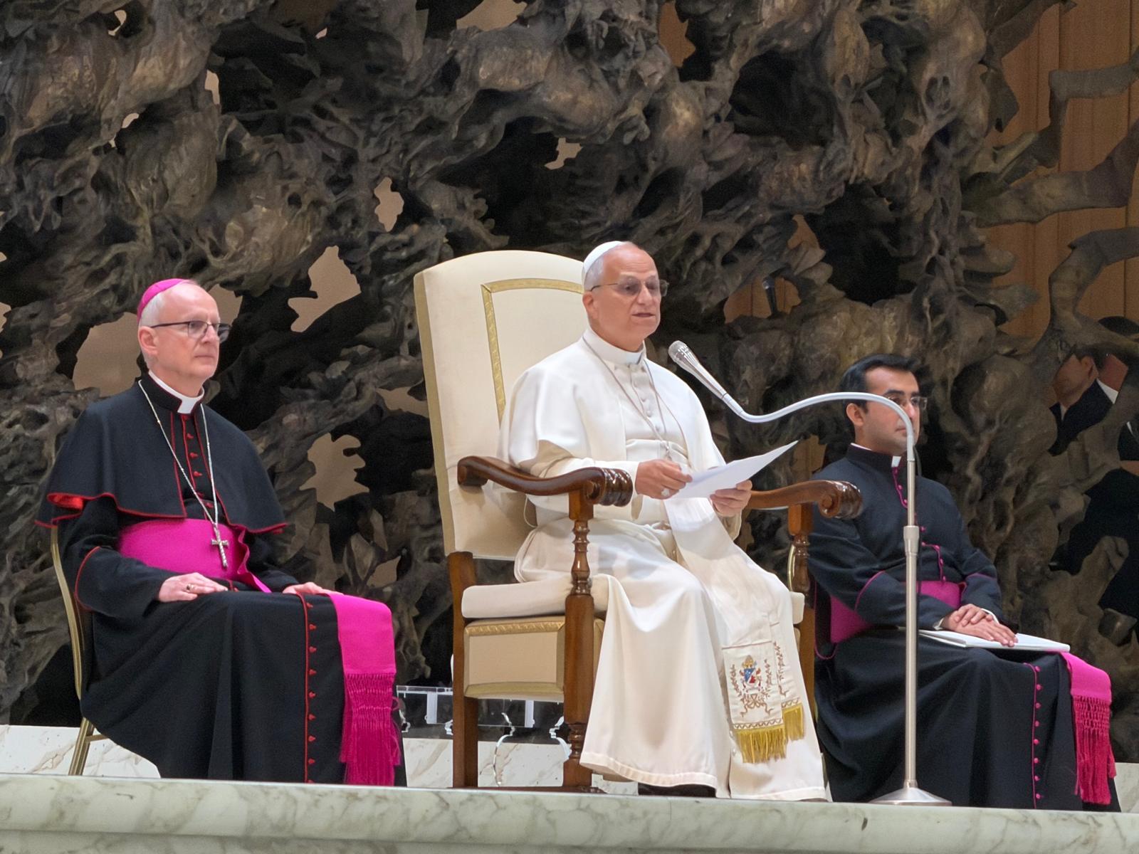 Papa Lav XIV. susreo se s Katoličkom karizmatskom obnovom u Rimu